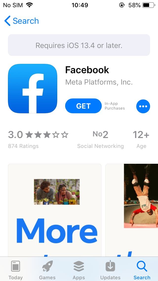 Install Facebook with Slightest Effort
